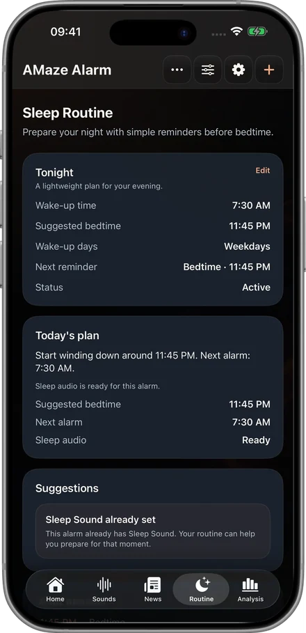 Make room for rest.